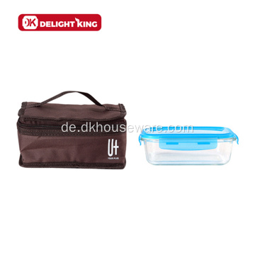 Glasbehälter-Lunchbox mit isolierter Lunch-Tasche